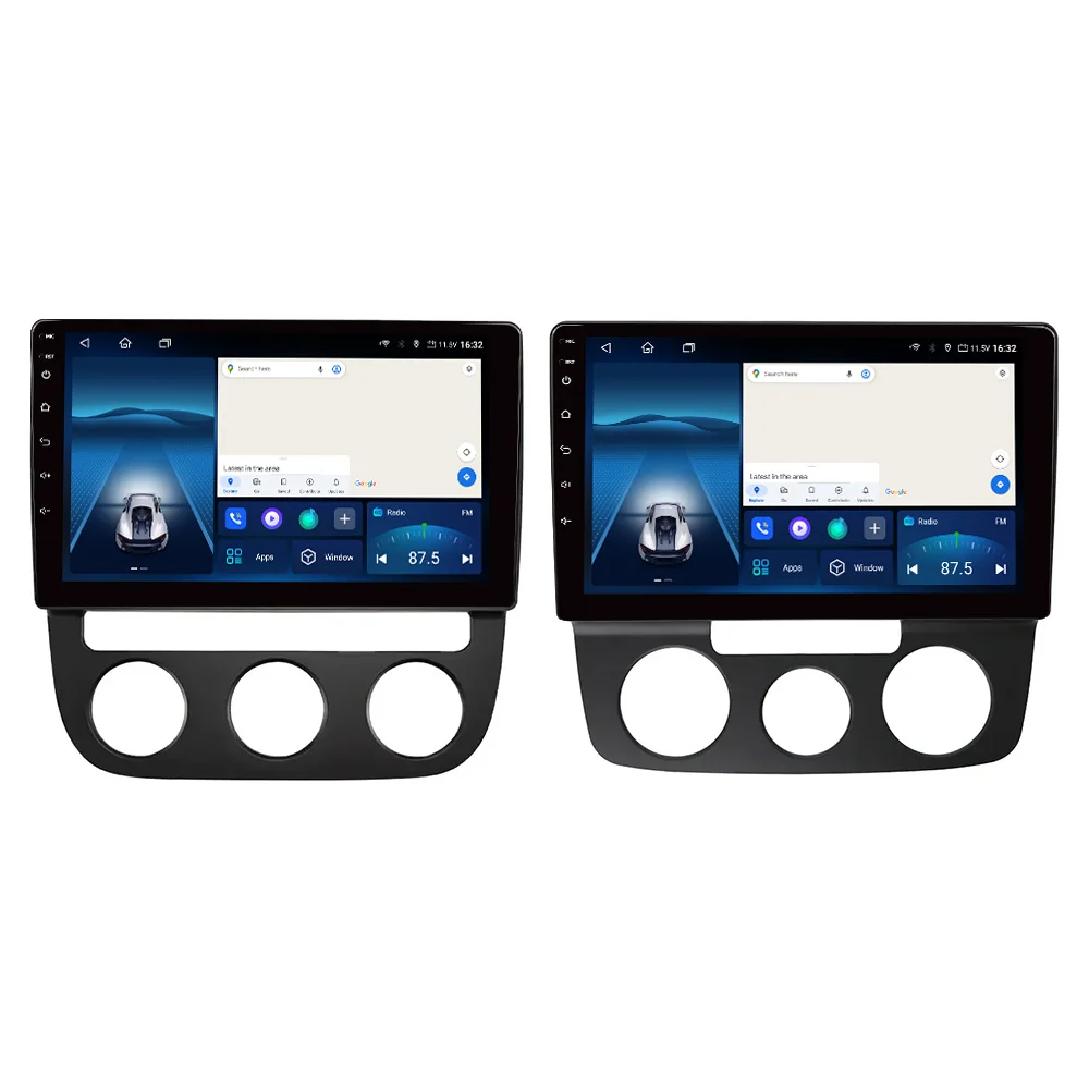 

Baidayu 10 Inch Android DSP Dashboard Head Unit 4GB Built-in GPS TV for VW Sagitar 2006-2010 Featuring Touch Screen CarPlay