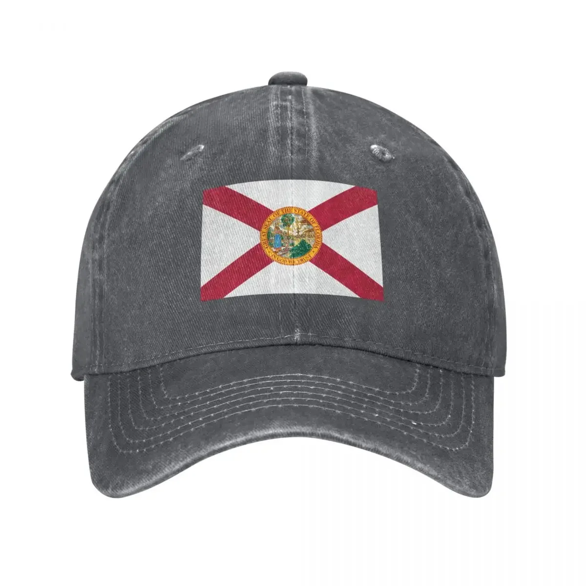 State Flag of Florida Baseball Cap Golf Cosplay Mountaineering Man Women's