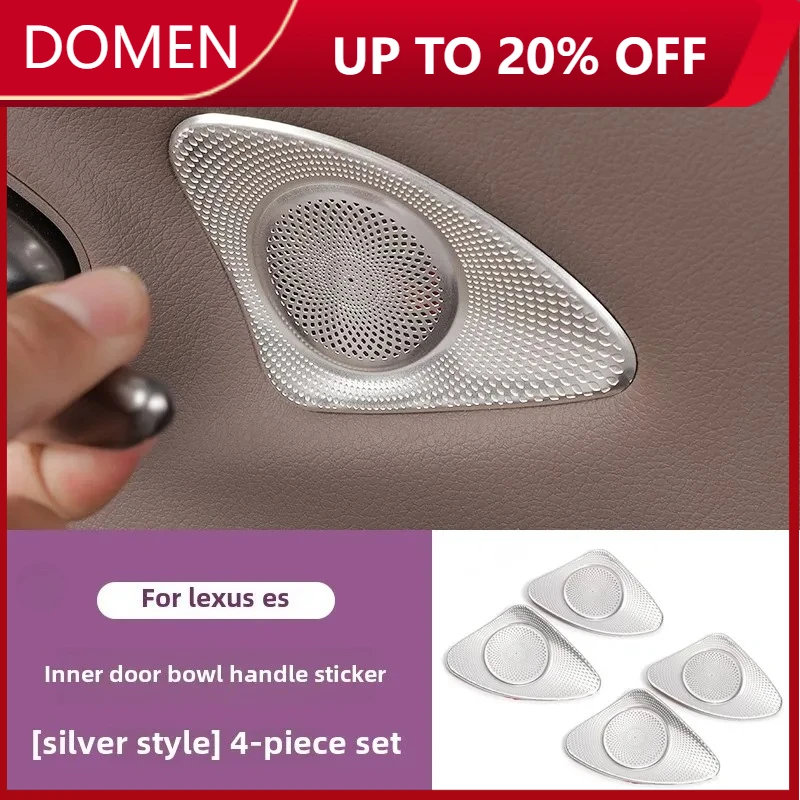 

Для Lexus ES ES200 300H 350 2018-2025 автомобильная дверная ручка, декоративная крышка, внутренняя дверная чаша, защитная наклейка, аксессуары для стиля