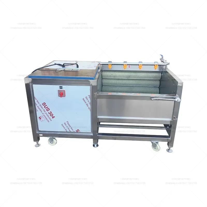 Fish Scaler Scaling Descale Cleaner Machine Equipment Small Ginger Washer Sugarcane Mussel Sea Sardine Cleaning