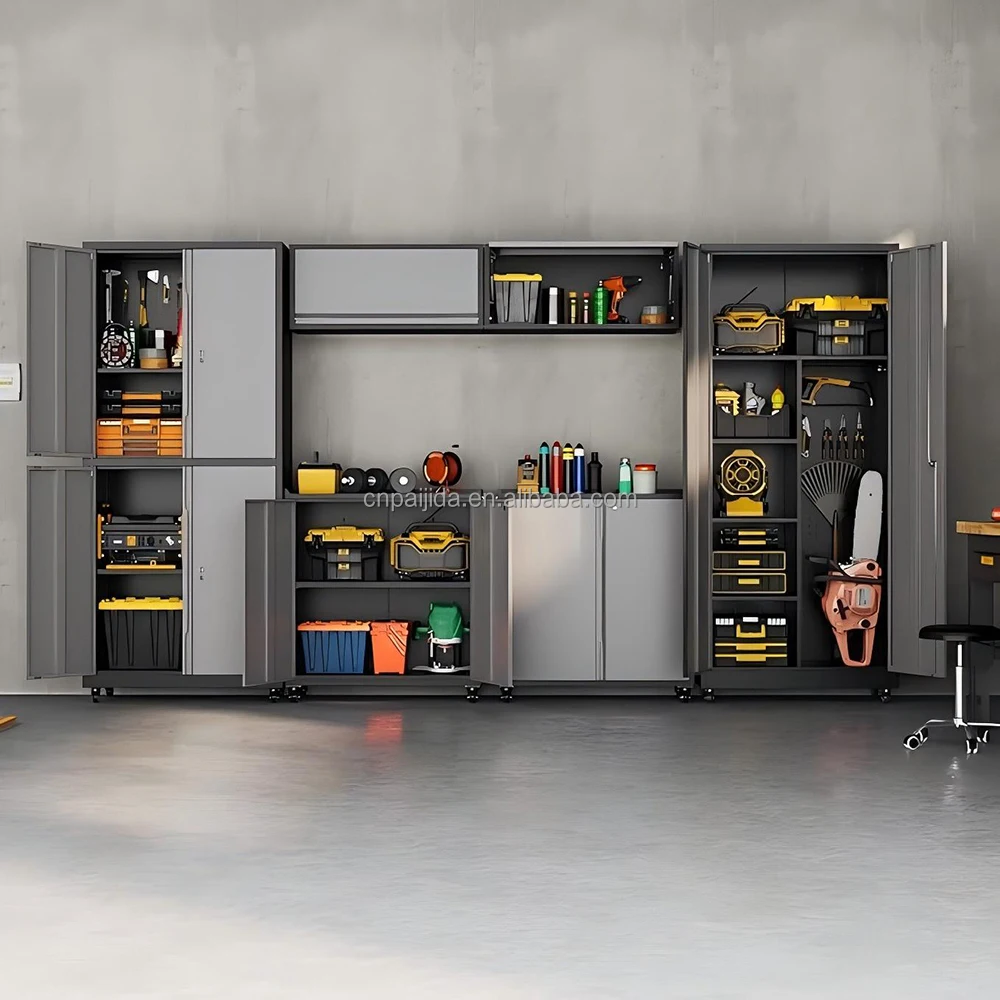Tool Drawer Workstation Worktable Heavy Duty Workshop Tool Cabinet Workbench Toolbox Workstation Workshop StorageATV&UTV