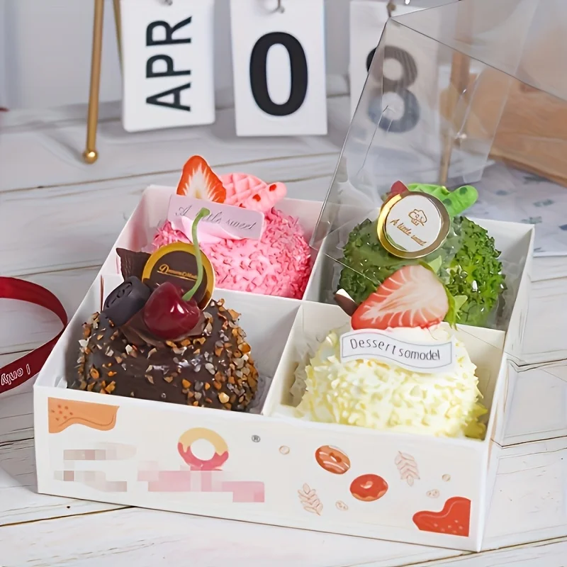 Modelo de pastel de Chocolate Artificial, adorno, pastel de simulación, postres falsos, tienda, accesorios de fotografía, modelos DIY, suministros para fiestas