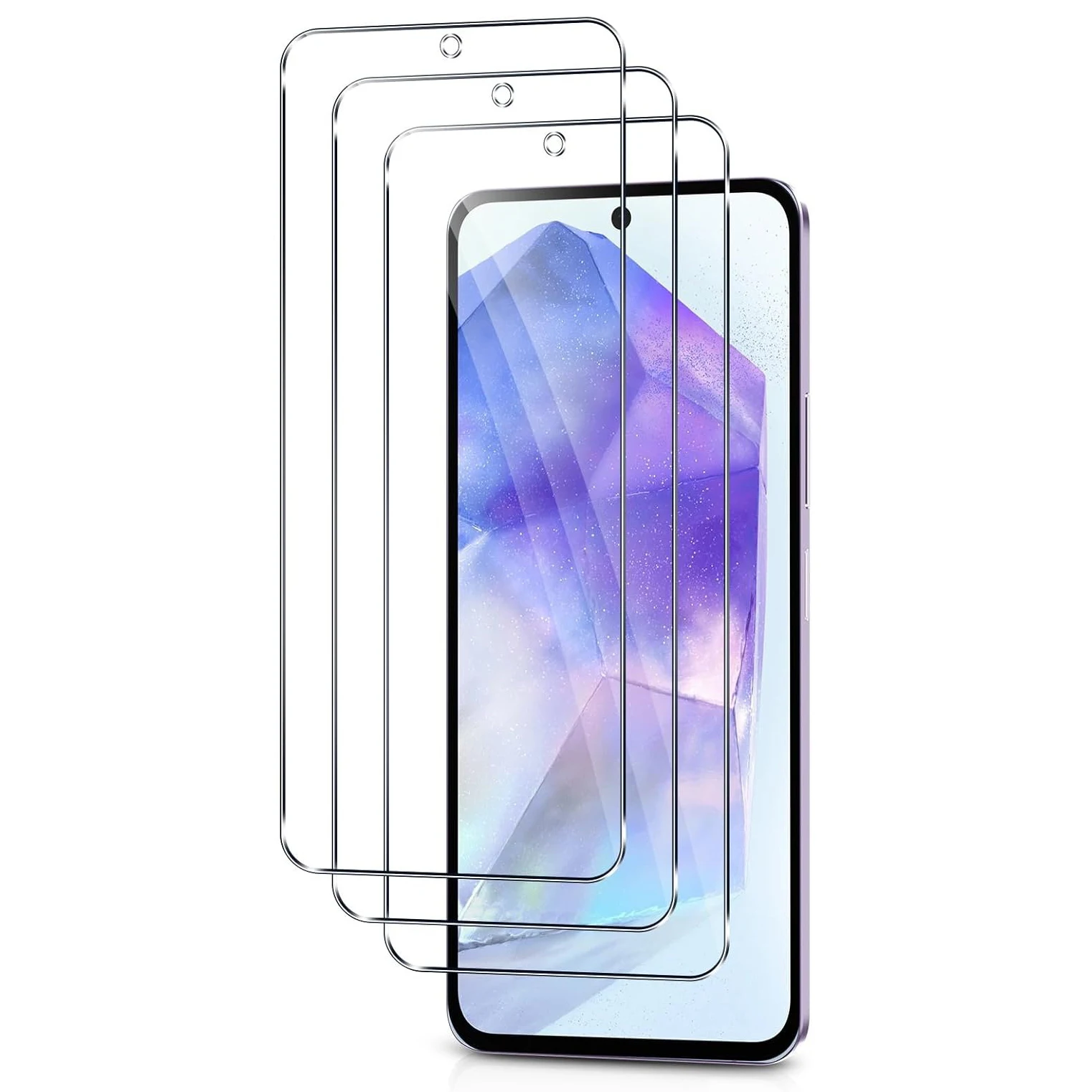 

3pcs Tempered Glass Screen Protectors For Samsung Galaxy A25 5G Glass Film