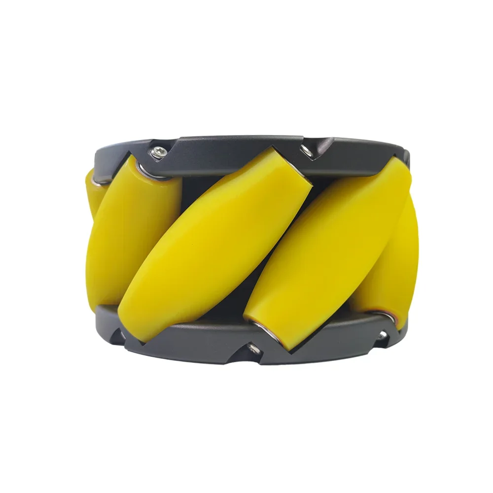 200KG 8 Inches 203mm Stable and Ultra Quiet Structure Omnidirectional Omni Wheel Industrial Mecanum Wheel for Platform Cars