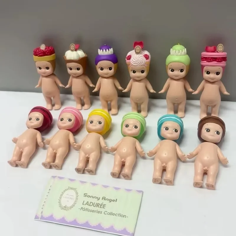 

In Stock Sonny Angel 100%Original Mini Figure macaron Laduree Patisserie Edition Series No box No bag Blind Box