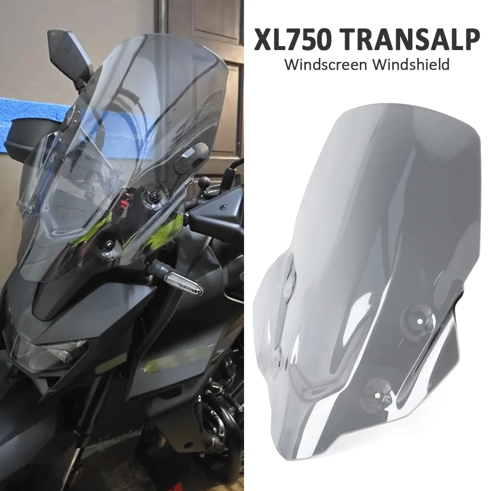 

Windshield For HONDA XL750 Transalp 2023 2024 Motorcycle Accessories Front Windshield Windscreens Wind Deflectors