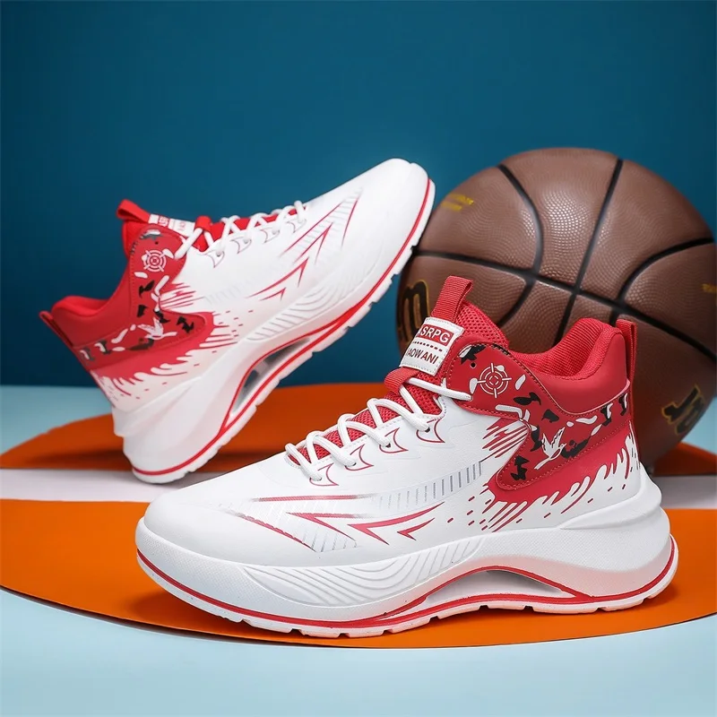 

Мужские кроссовки, новые высокие модные красочные кроссовки с дышащей амортизацией, профессиональные теннисные туфли для мужчин