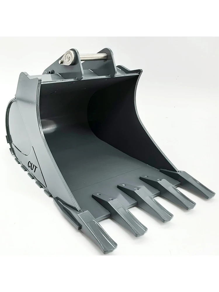 JDM 1/14 CUT Metall-Flachkorb-Zubehör für 1/14 Hydraulischer RC-Bagger 914 Ferngesteuerter Bagger Fahrzeug-Autoteile TH24 – Detail 7