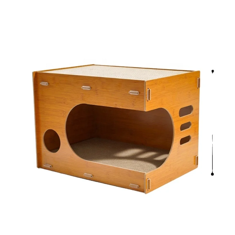 

OEM ODM Hot Sale Four Seasons General Purpose Wear-resistant and Non-Debris Cardboard Cat House