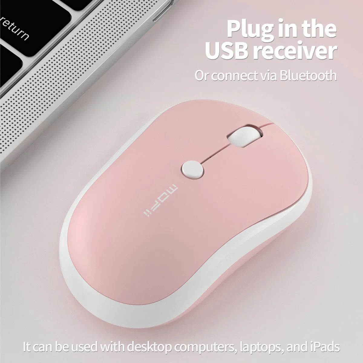 

Беспроводное подключение Bluetooth MOFii, минималистичный стиль, бесшумная для офиса, несколько вариантов цвета, мышь M5DM