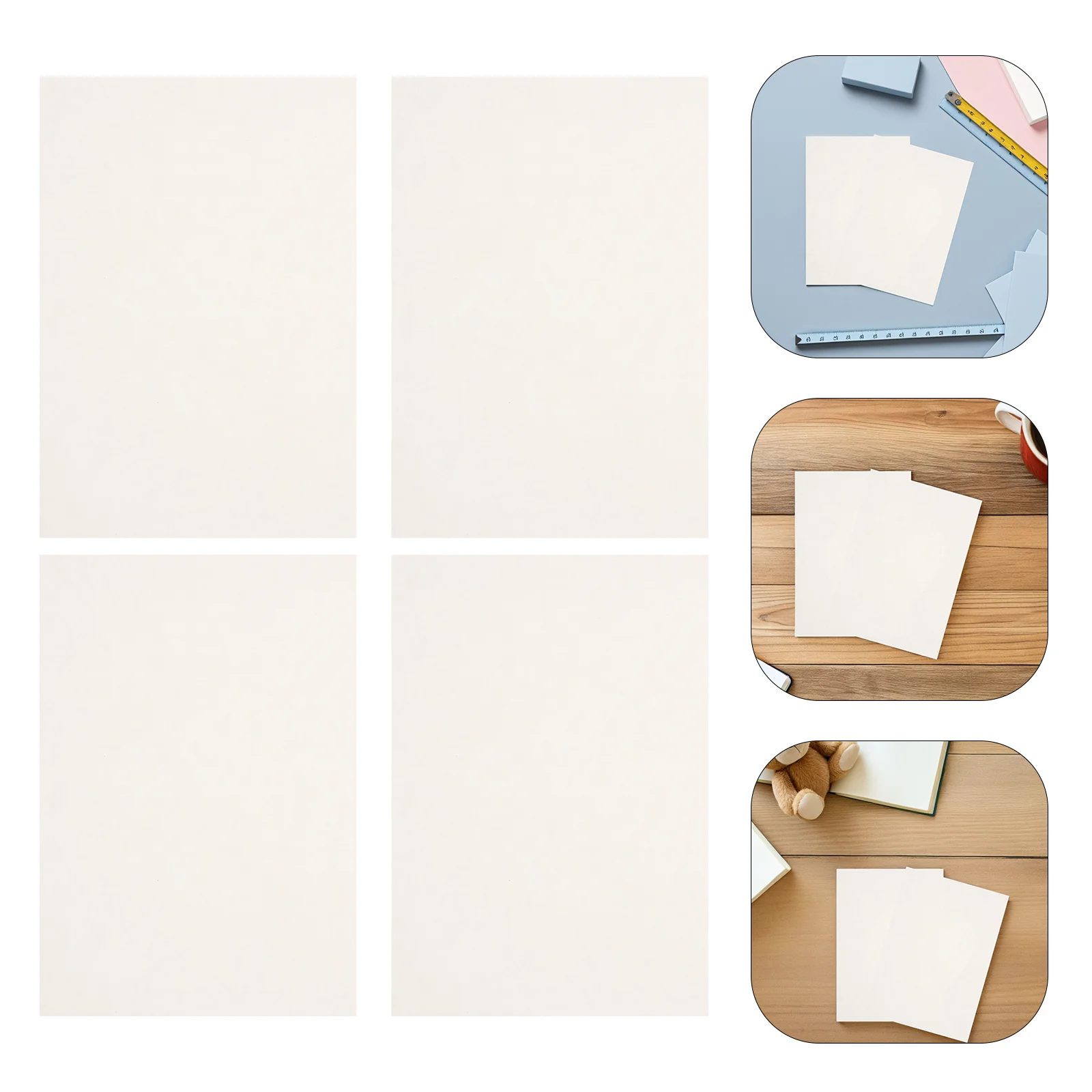 

50Pcs Double-Layered Thick Xuan Paper for Chinese Calligraphy Brush Painting Practice Art Sheets Xuan Paper Chinese Painting