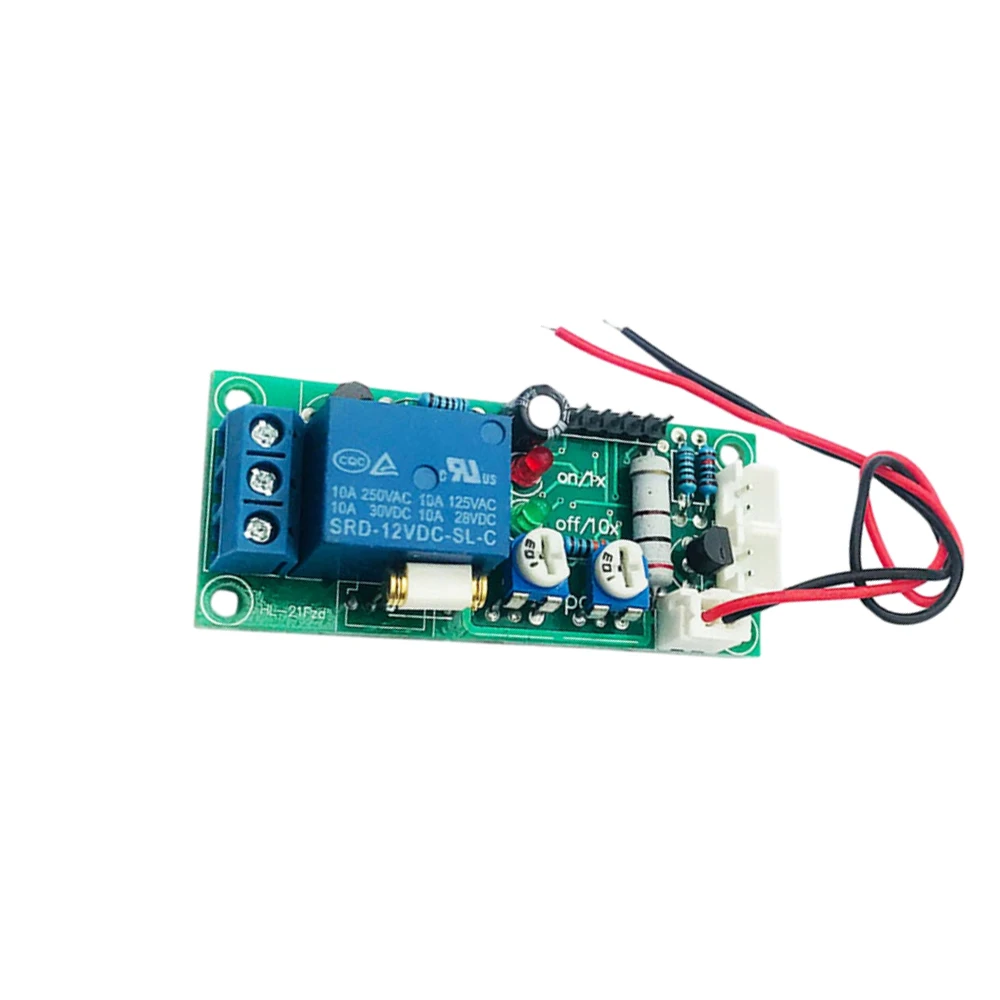 12V Vibration Sensing Module Industrial Grade Sensor Relay Switch High Sensitivity Delay Adjustable Vibration Relay