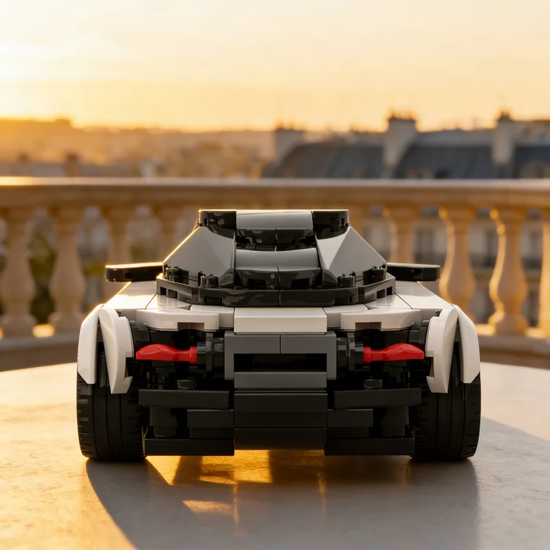 

342pcs MOC Zenvo Aurora Tur City Champions Model Building Blocks Architecture Creative Idea Education Toys Christmas Gift Brick