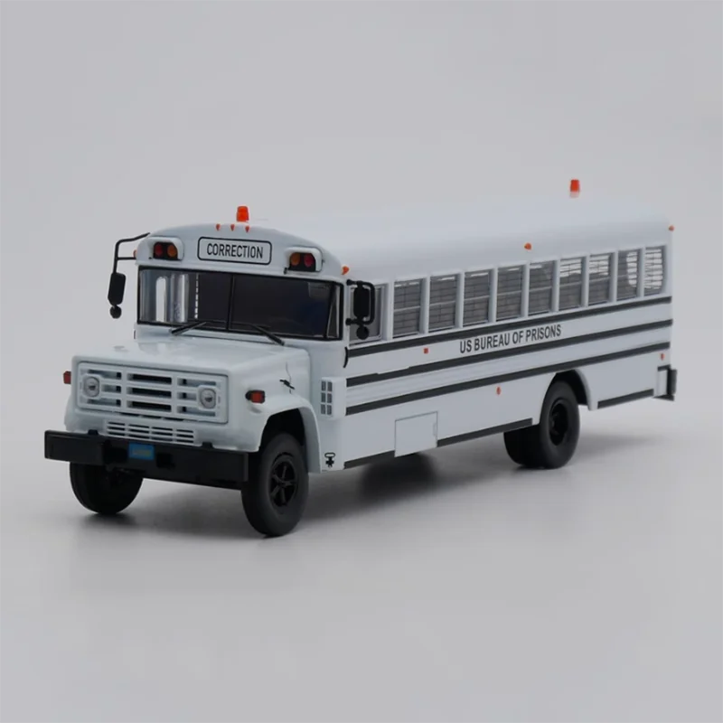 

Diecast 1:43 Scale GMC School Bus Alloy Vehicle Model Finished Simulation Collection Decoration Gift Toys Display