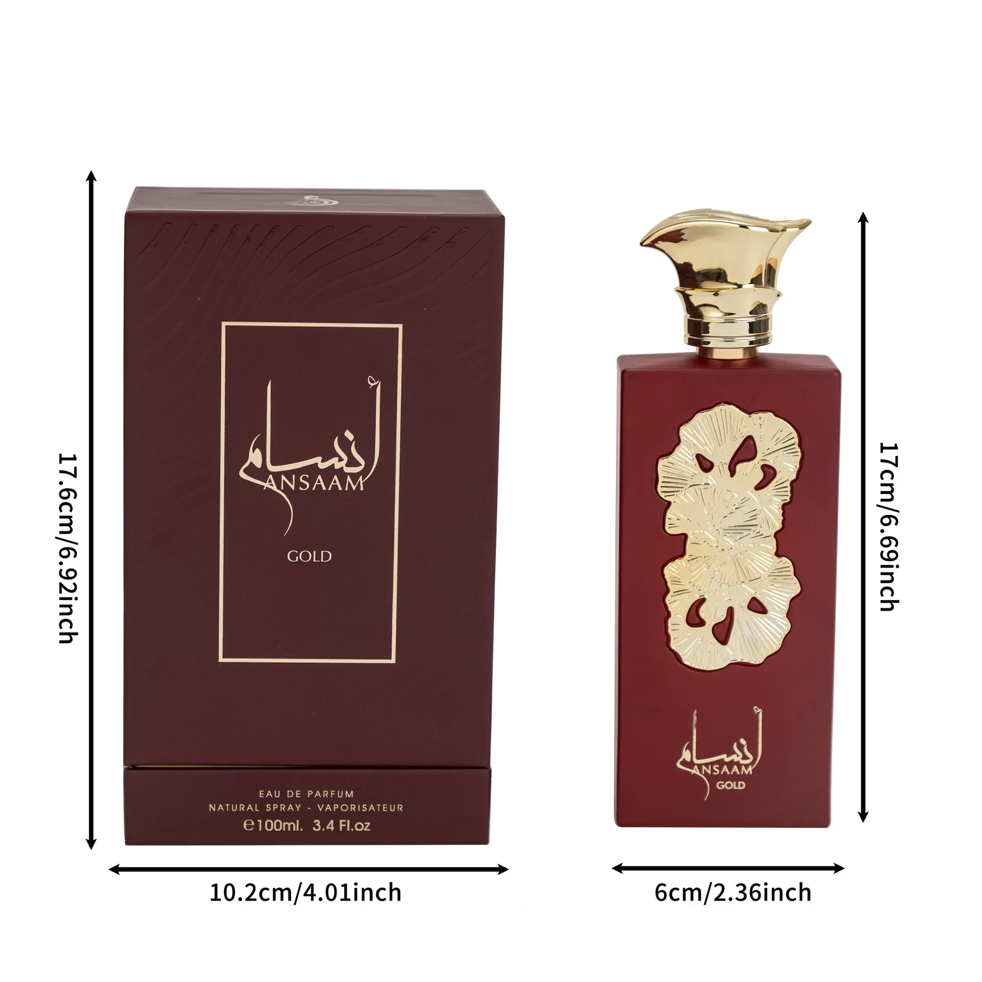 Ansaam-Arabian Fragrância Gift Box para Homens e Mulheres, Oriente Médio