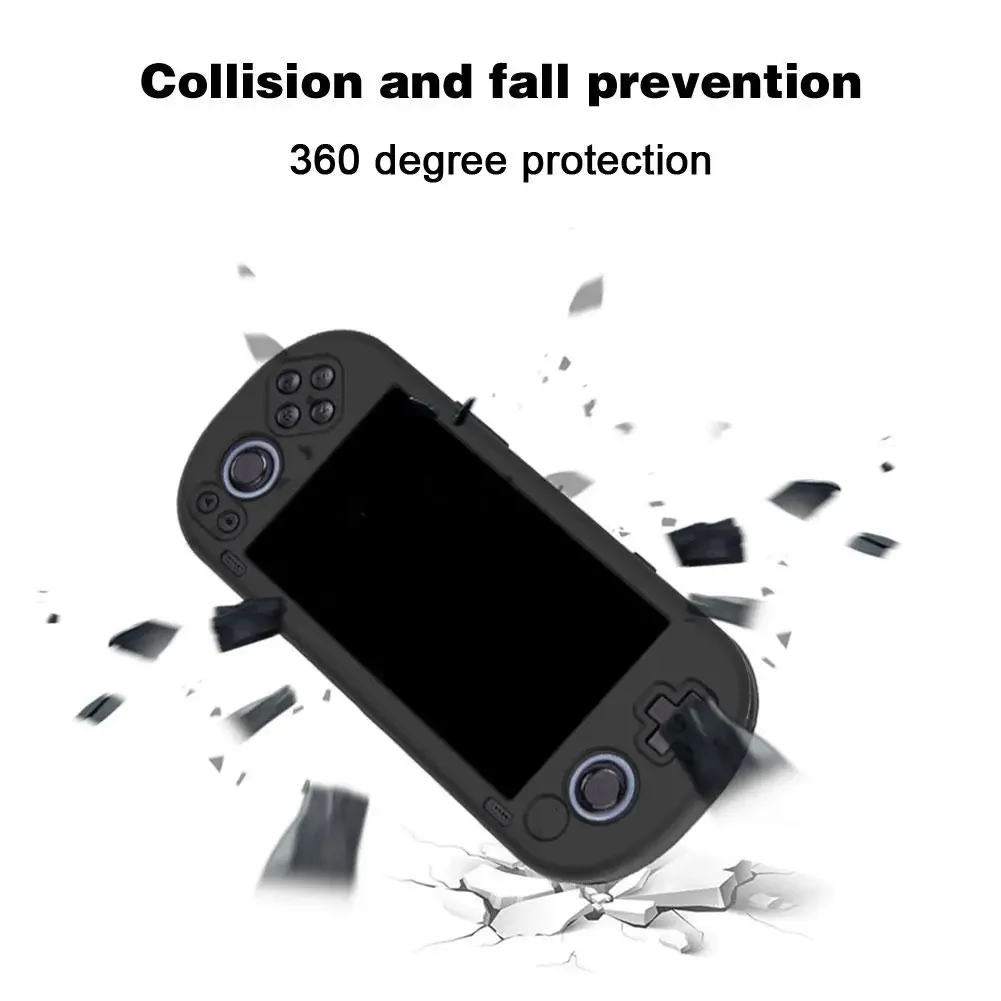 

Silicone Protective Cover EVA Hard Carrying Case Waterproof Storage Bag With Lanyard For Trimui Smart Pro Game Console