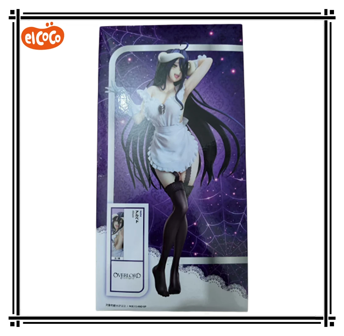 

В наличии оригинальная аниме-фигурка ElCOCO OVERLORD Albedo, коллекция моделей, подарочные игрушки