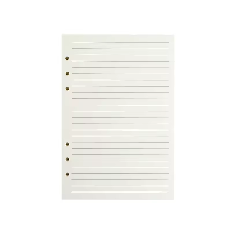 45 Sheets A5 A6 A7 Loose Leaf Notebook Refill Spiral Binder Inner Page Line Blank craft  Grid Inside Paper Stationery - Image 3