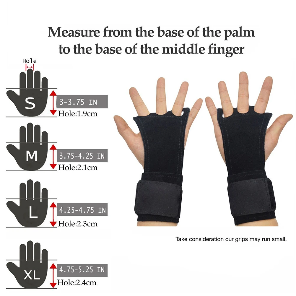 

1 Pair Fitness Hand Protectors Slim Fingerless Weight Lifting With Wrist Support For Gym Workout Cross Training Powerlifting