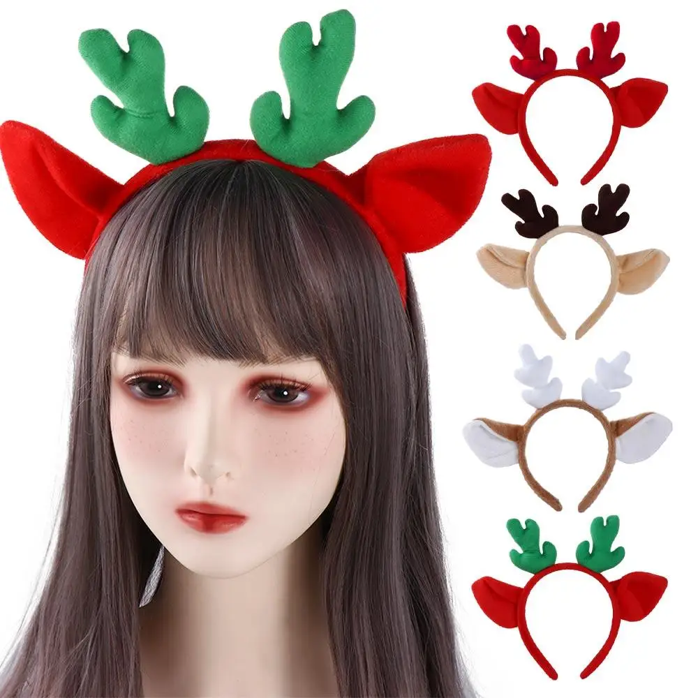 בחורה חמודה בחורה חמודה איפור בד לשטוף את הפנים אביזרים לשיער אנטלר ראש רצועה נשים סגנון קוריאני