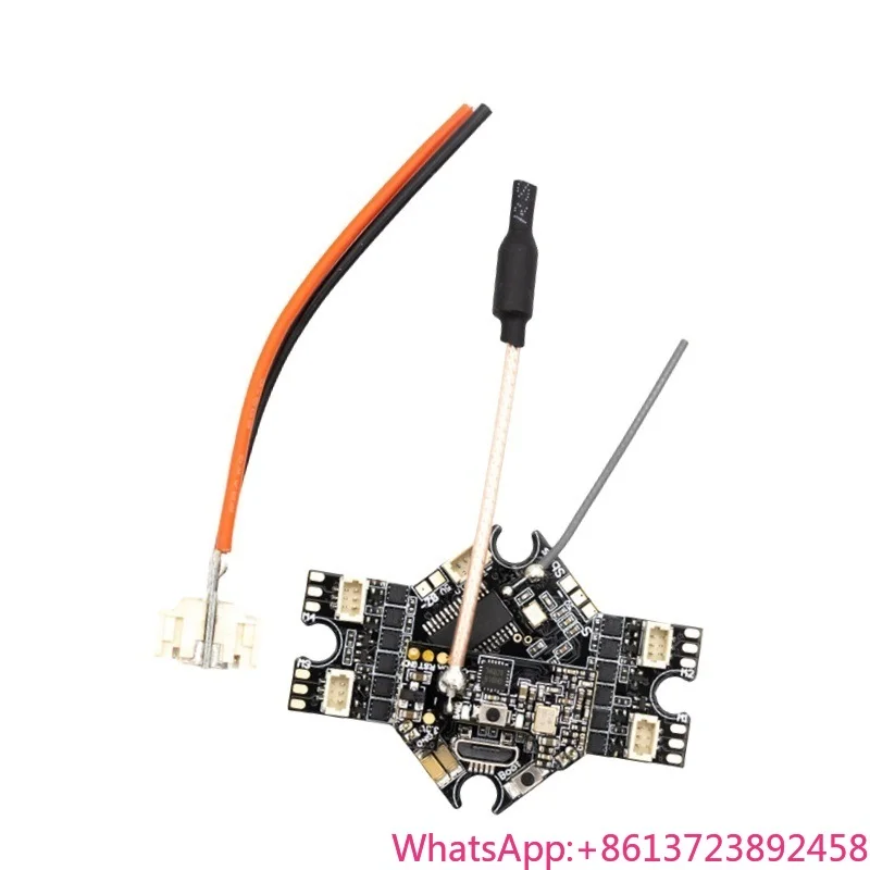 

EMAX Tinyhawk II 75mm 1-2S Whoop 5A BlHeli_S ESC 25/100/200mw VTX SPI Receiver Board AIO F4 Flight Controller for RC Drone Parts