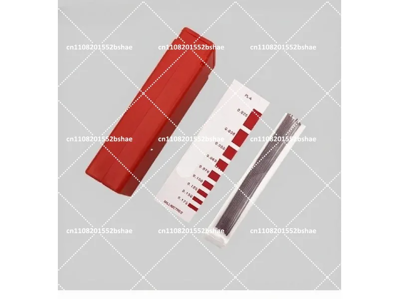 Bearing Plastic Clearance Gauge, Measuring Tool 0.025-0.175 mm for Precision Fit