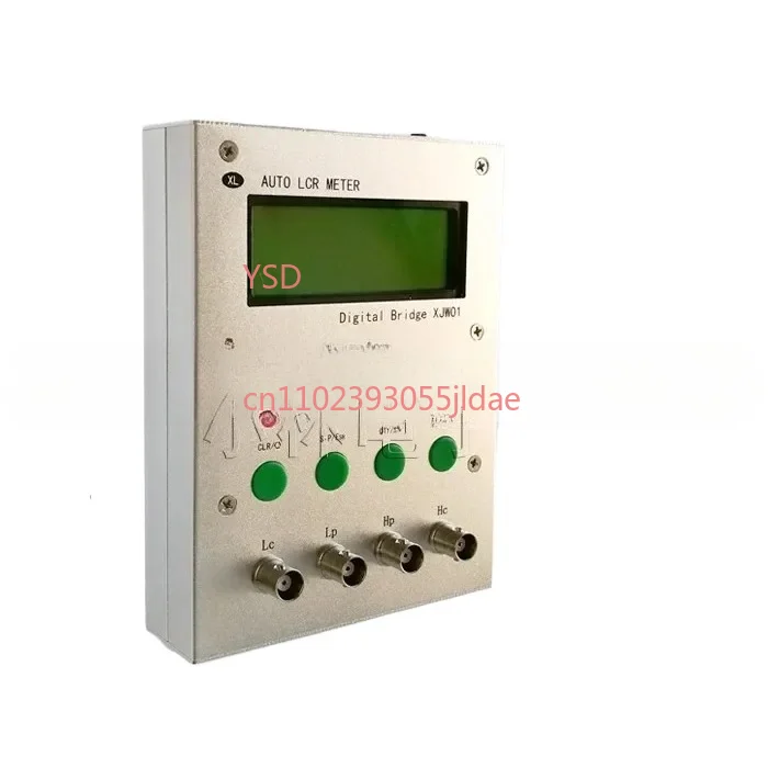 High Precision 0.3% XJW01 LCR Digital Bridge Portable ESR Resistance Inductance Capacitance Testing Device