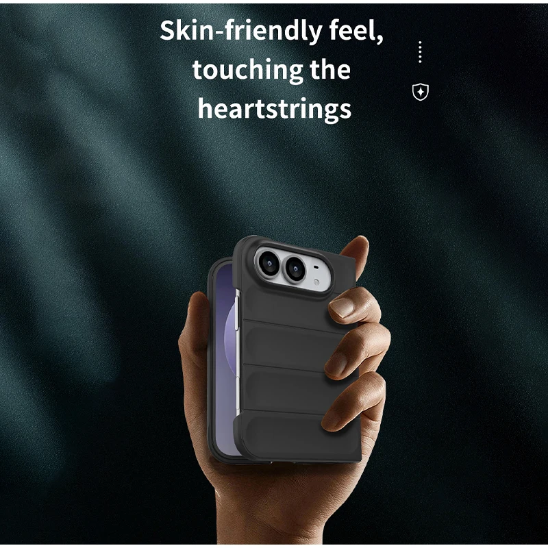 Matte Folding Phone Case For Iphone Duo Iphone Ultra Premium Anti‑drop Soft Protective Cover Multiple Color Smartphone Accessory
