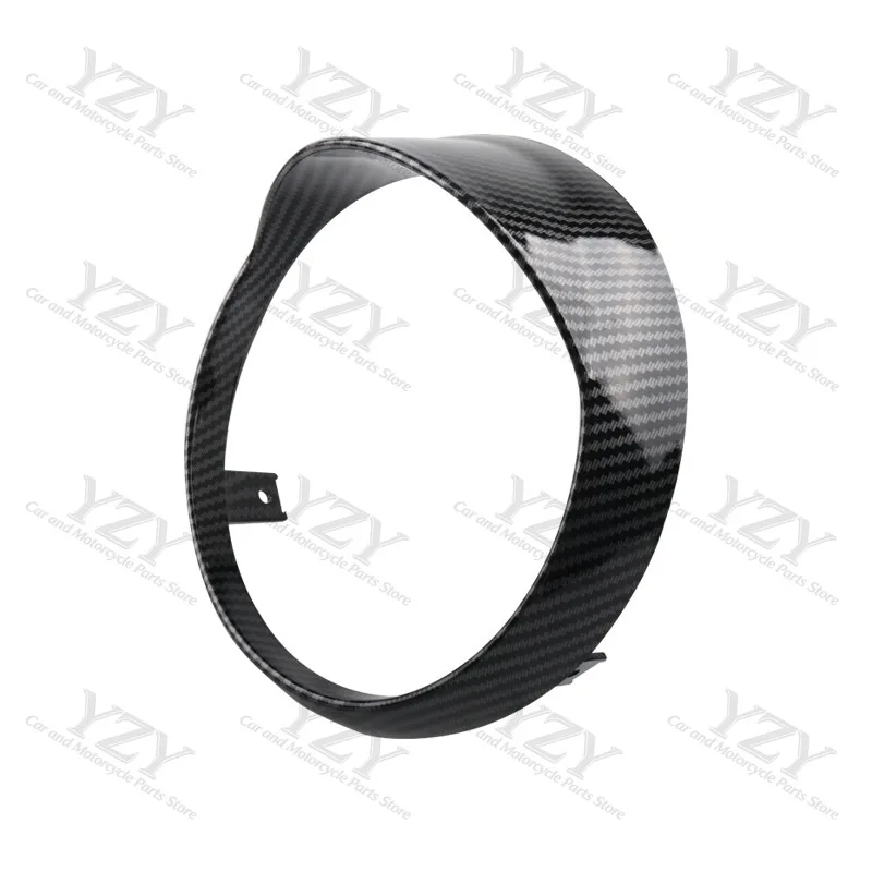 Suitable for Vespa Piaggio Spring 150 headlight frames, headlight cover brim, blacked-out front light frames, modification parts