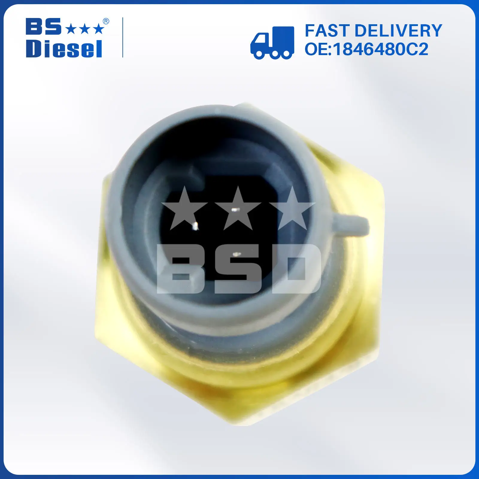 3Pcs 1846480C2 Automotive Sensor Exhaust Back Pressure Sensor 1846480C2 For International Navistar Truck Engine (3)Pieces/Lot