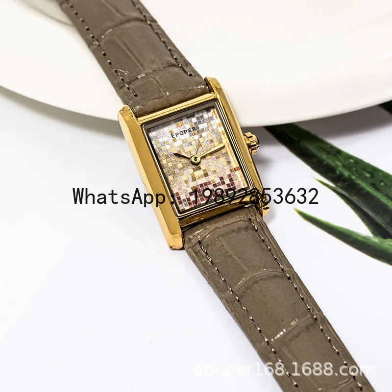 

x-14 classic simple light luxury exquisite commuter square high-end waterproof quartz temperament women's watch