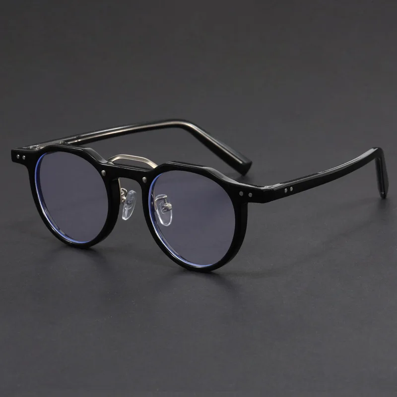 new fashion retro polygon anti blue light glasses women men 2025 Trendy products High quality computer glasses