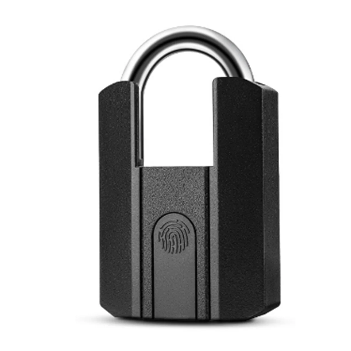 A48U Fingerabdruckschloss mit Schlüssel-Backup, wiederaufladbarer USB-Schlüssel / BT TTLock APP / Fingerabdruck-Entsperrung, intelligentes, schlüsselloses IP67 wasserdicht