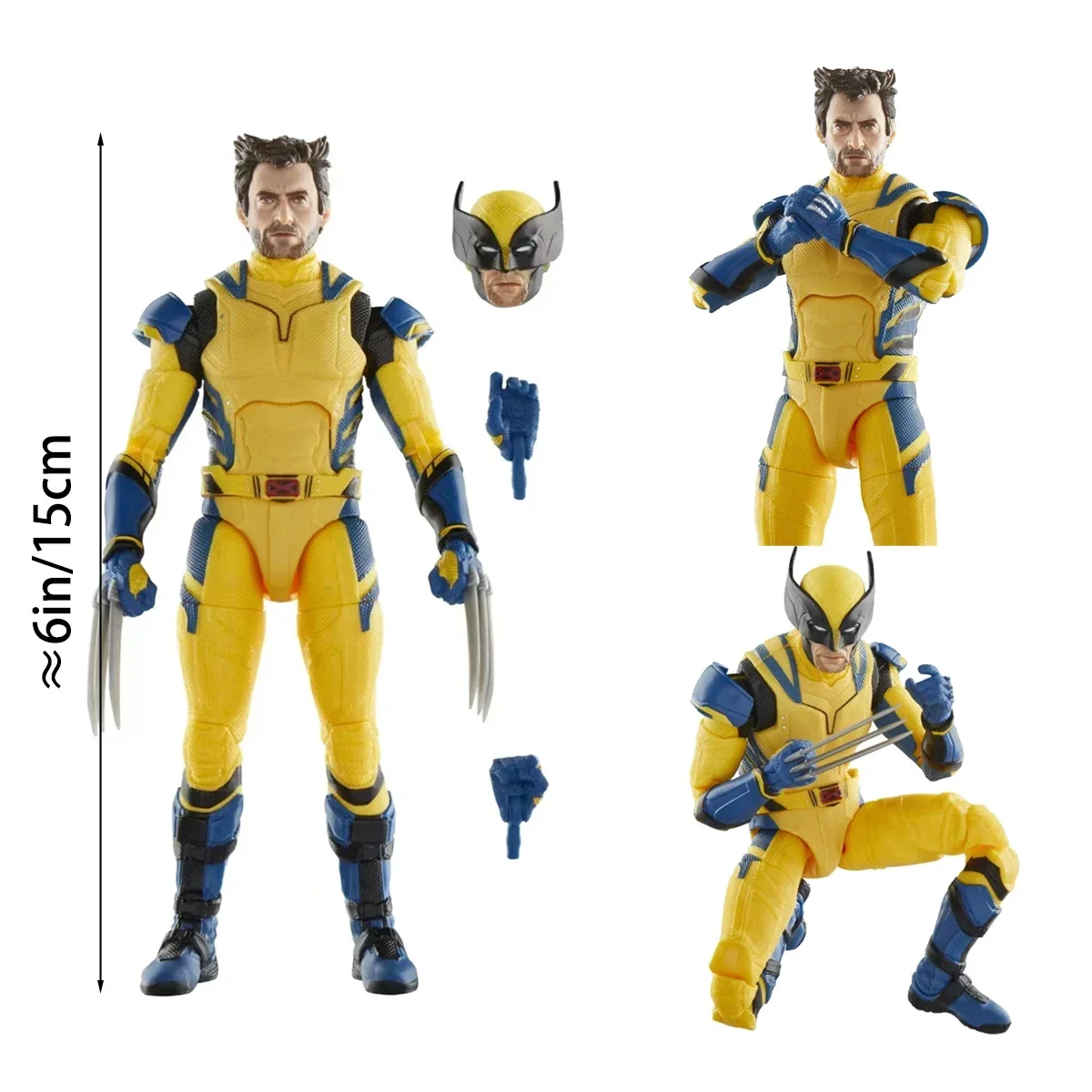 

Hasbro Marvel Legends Series Дэдпул, Волемерин, 6 дюймов, экшн-фигурка, модель игрушки, детские игрушки, подарок для хобби