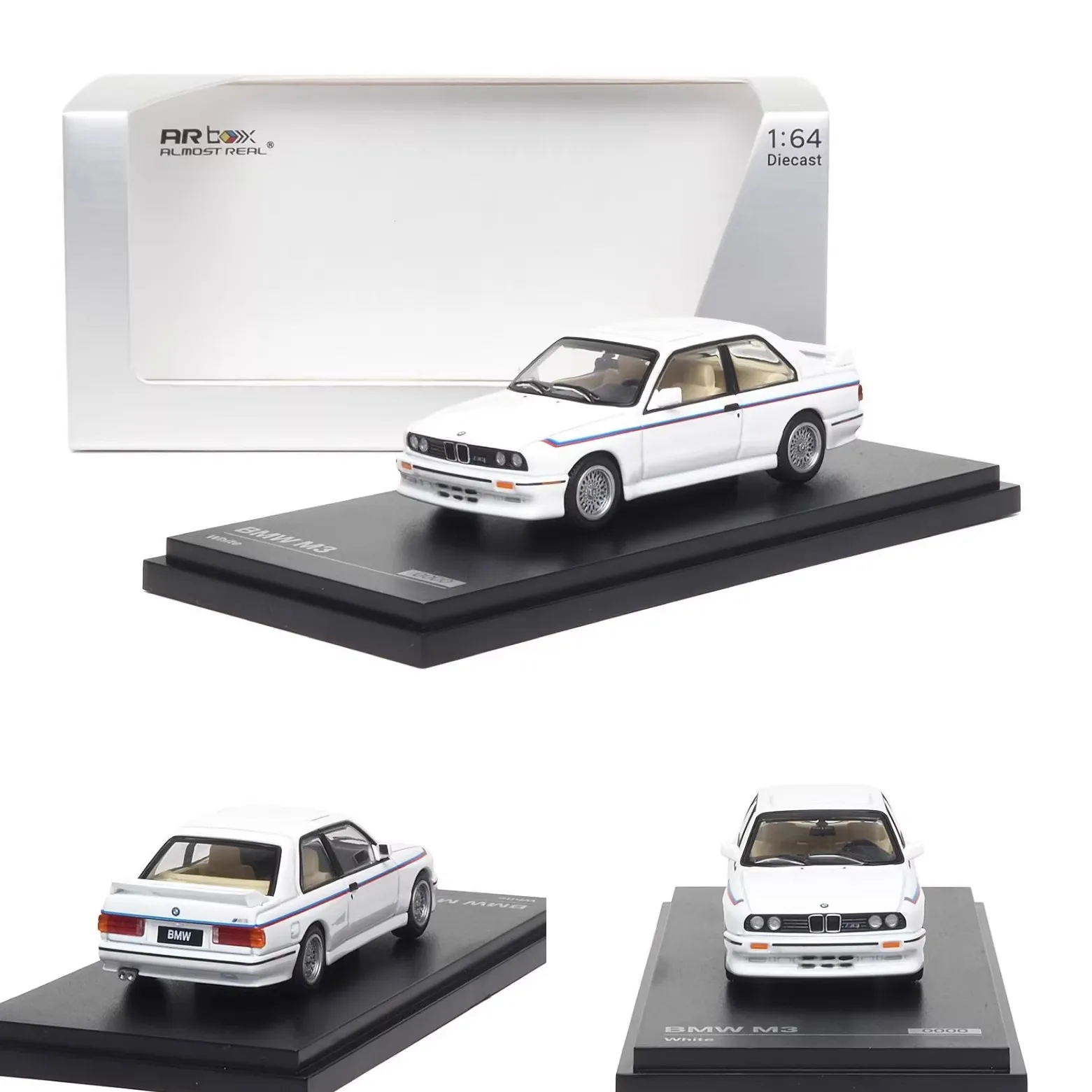 

In Stock AR Box 1:64 BMW 3 Series M3 First Generation E30 Diecast Car Model Collection Toys Tarmac Works
