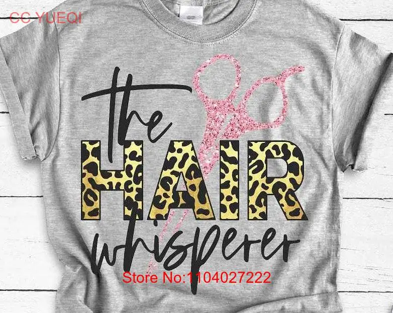 Hair StylisT T-Shirt Friseur Humor s The Whisper Hustler Kosmetikerin Kosmetikerin Salon Besitzer Lustige Dame