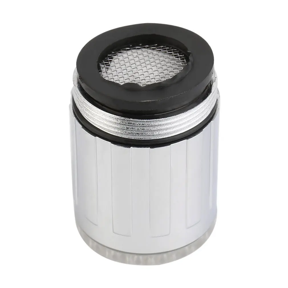 Kitchen LED Temperature Sensitive 3-Color Light-up Faucet Bathroom Shower 7 Colors Glow Water Saving Faucet Aerator Tap Nozzle