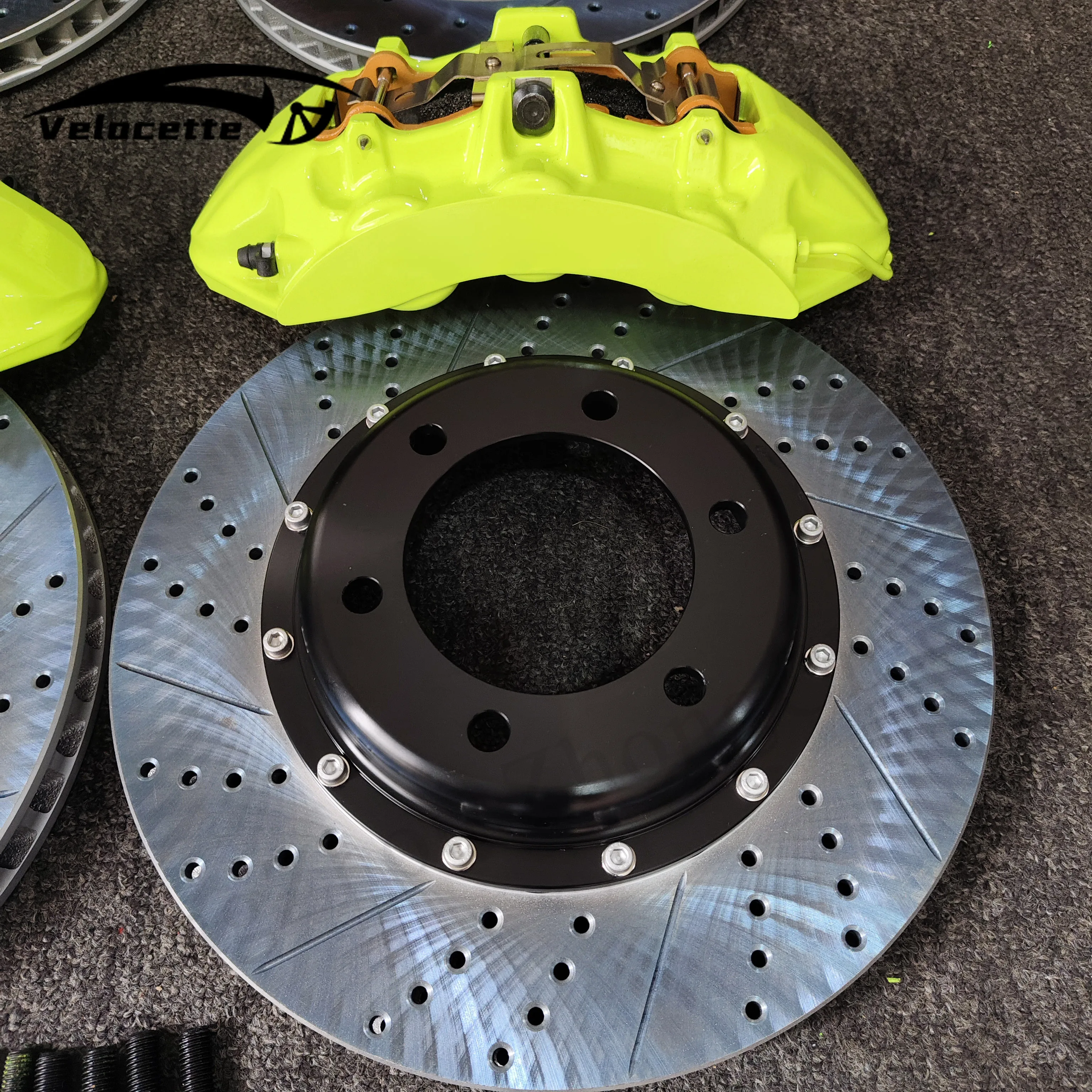 

Обновление автомобиля, новый тренд, большой 6-поршневой тормозной суппорт 355 380, комплект ротора для BMW E46 E90 E92 для Toyota, Mazda CX5 для Golf