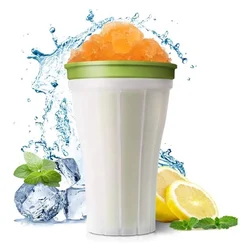 Slushy Cup Ice Maker Cup Homemade Smoothie Milkshake Bottle Durable Slushy Ice Cream Maker Squeeze Slush Quick Slushy Maker