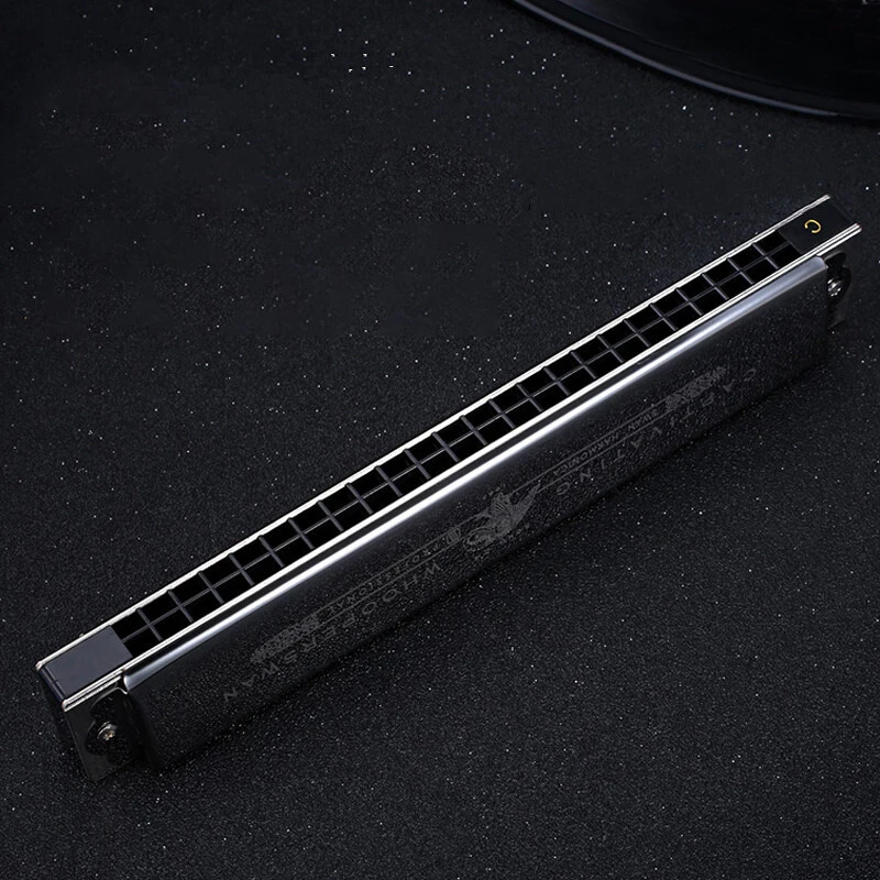 24 Holes Tremolo Harmonica C Tone Professional Musical Instruments Mini Mouth Harmonica Children Music Instruments Mouth Harp