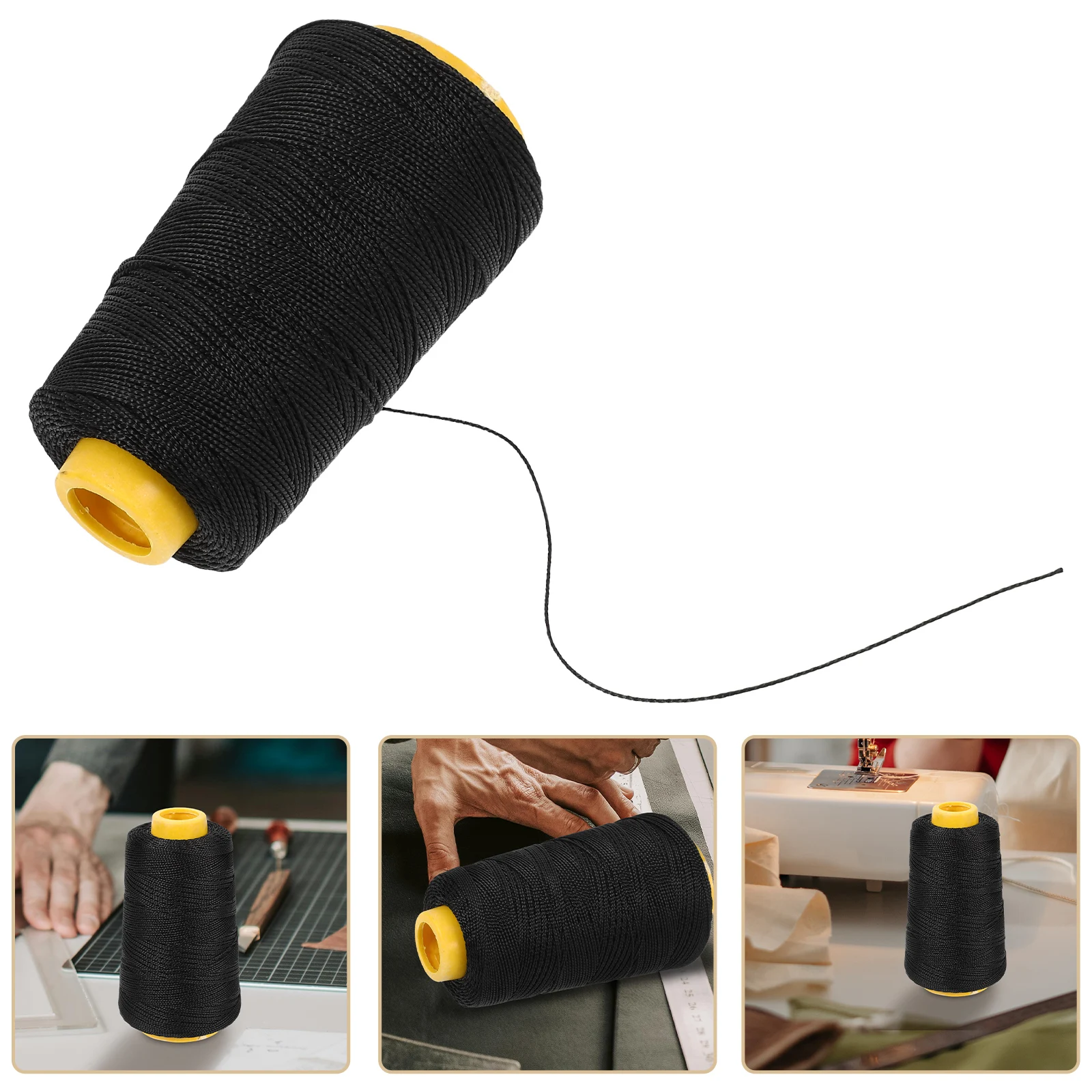 

1 Roll Sturdy Nylon Sewing Hand Sewing Repair Diy Projects Smooth Fade Resistant Thread Spool For Bags Furniture