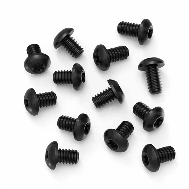 10/20pcs/Set Titanium Alloy Material Knife Handle Screws US Thread 5-40 Half Round Torx Head DIY Making Accessories Nail Parts