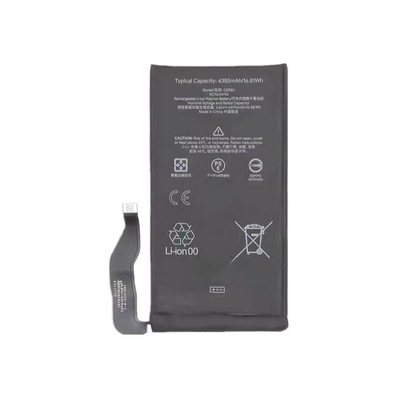 Battery 3.86V 4355mAh GZE8U For Google Pixel 7 GVU6C GQML3 Mobile Phone Replacement Battery Brand-New High Quality