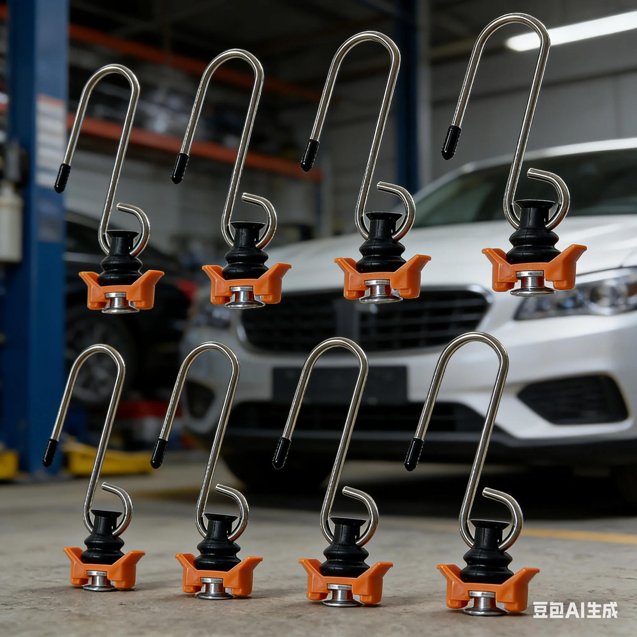 

8 PCS Hooks Aviation Rail Accessory Hooks Suitable For Vans, RVs, And Trucks Cargo Hauling Accessory