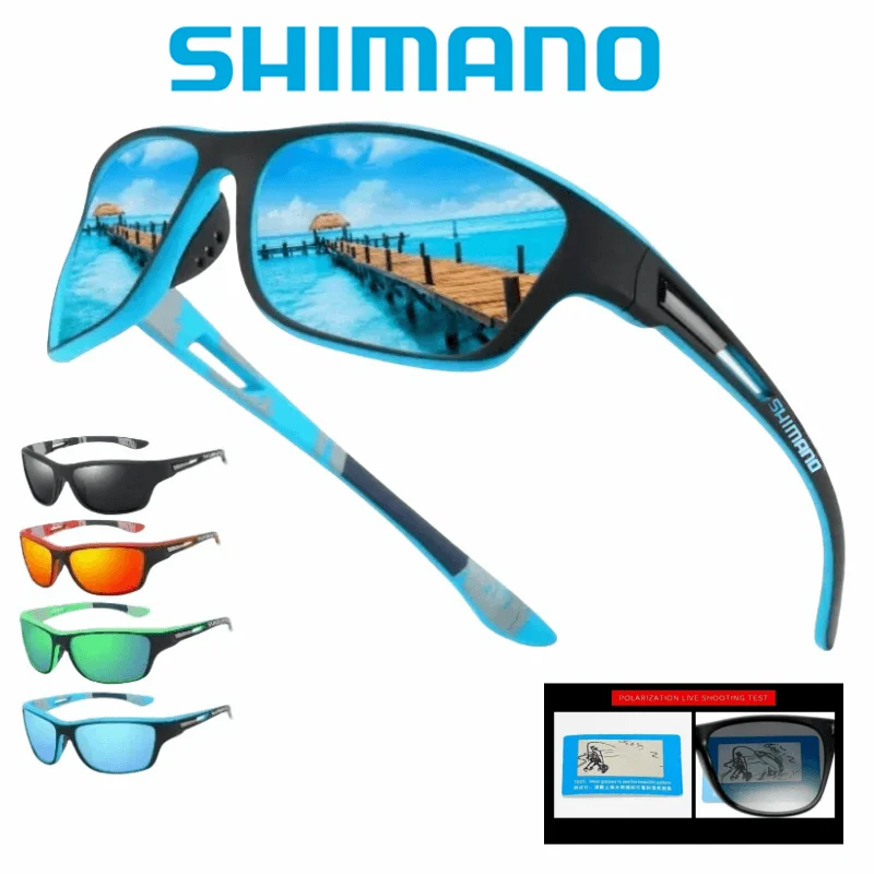 

Shimano Fishing UV Protection Glasses Men's Outdoor Sports Polarized Colorful Film Series Glasses Dust Mirror Riding Mirror