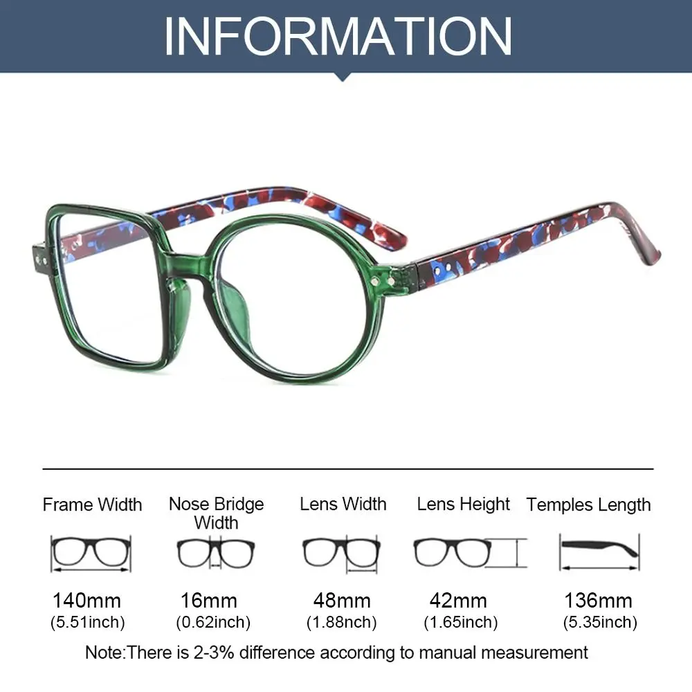 Neue Mode Frauen Männer Vintage quadratische Brille Anti Blaulicht blockierende Brille Rahmen optische Brille Rahmen Brille Brille – Detail 1
