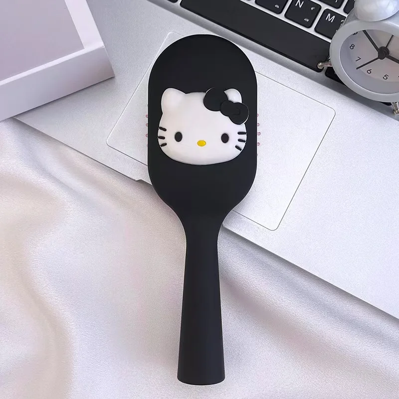 Sanrio Cartoon Stereo Air Cushion Comb Hello Kitty Cartoon Airbag Comb Cute Kitty Cat Portable Mini Combs for Women Accessories