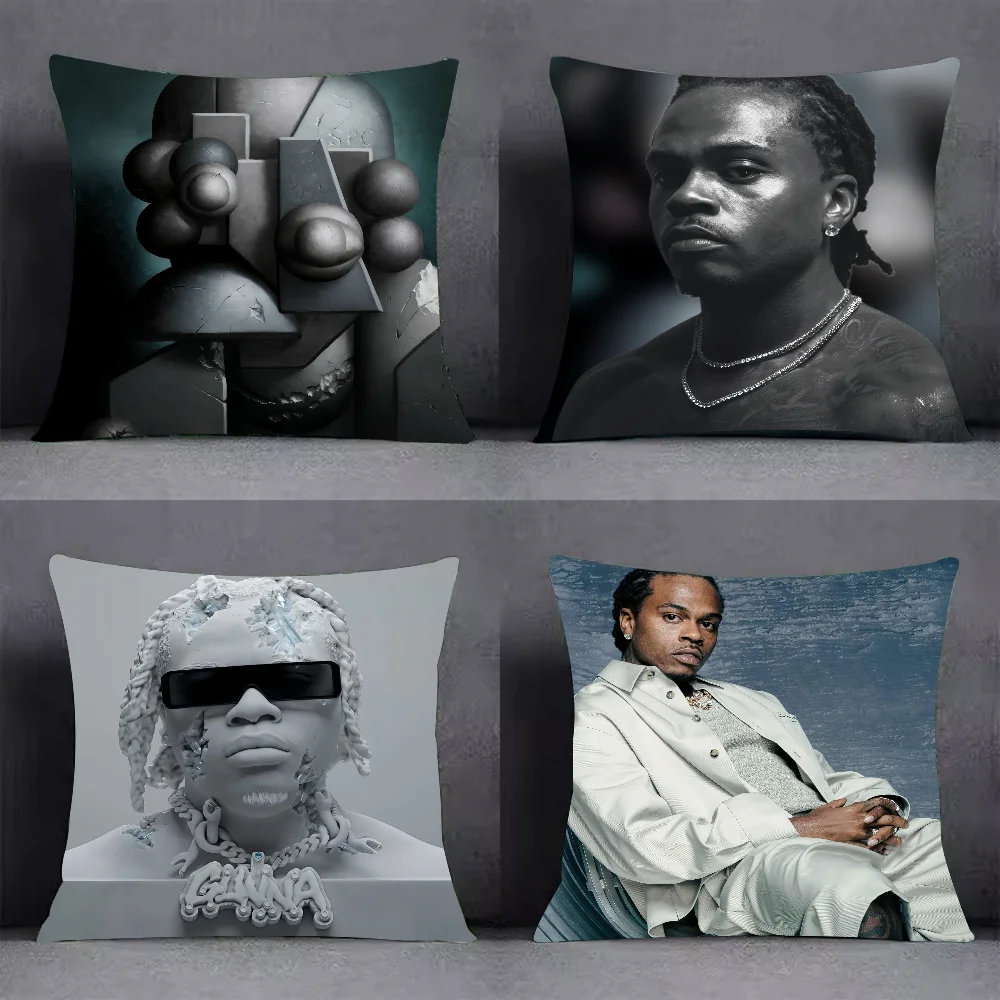 

Rapper Gunna the last wun Pillow Case Cover Square Sofa with for pattern comfortable cushionsuitable of room