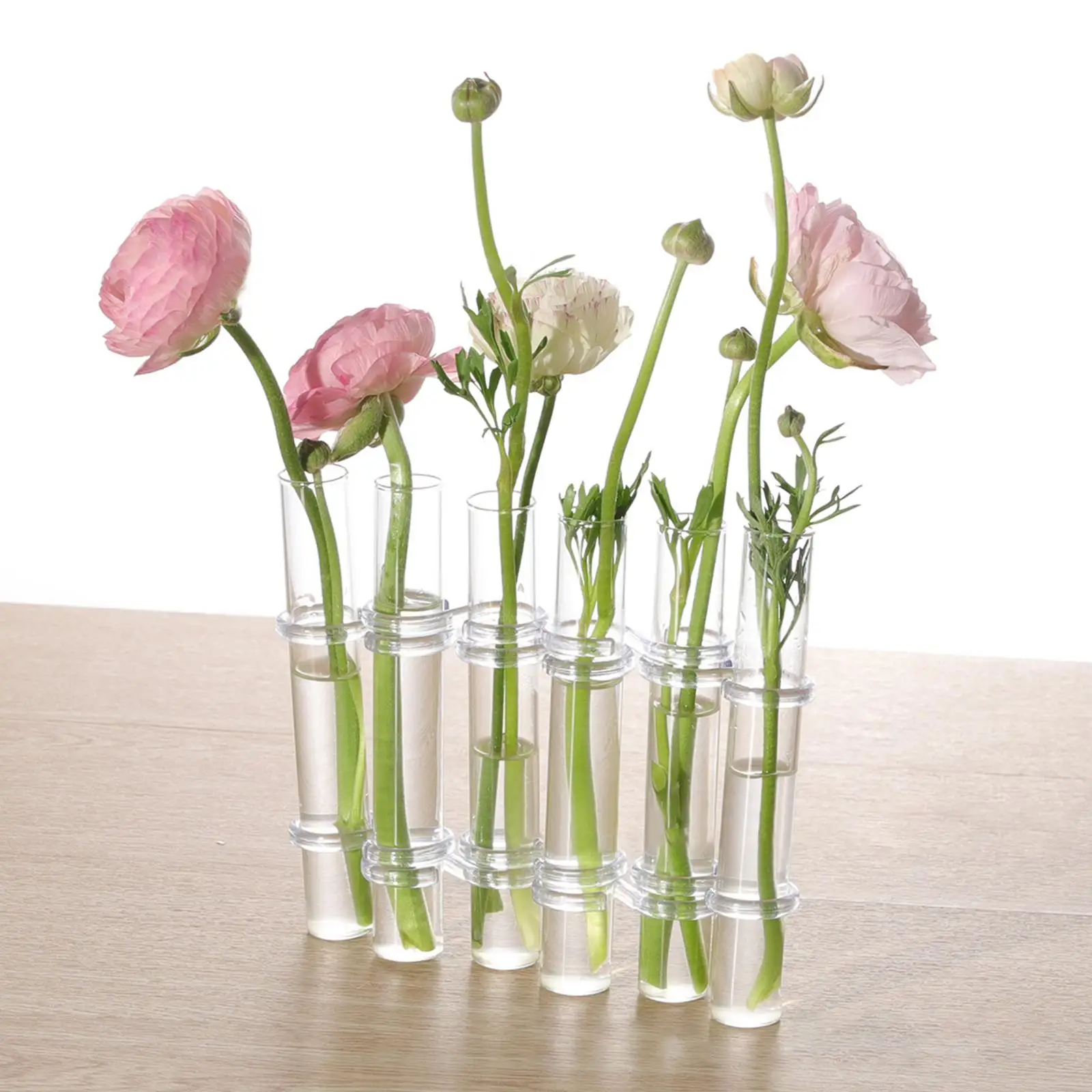 Planter Test Tube Terrarium Flower Vase Tabletop Glass holder Hydroponic Great Propagators for Cuttings