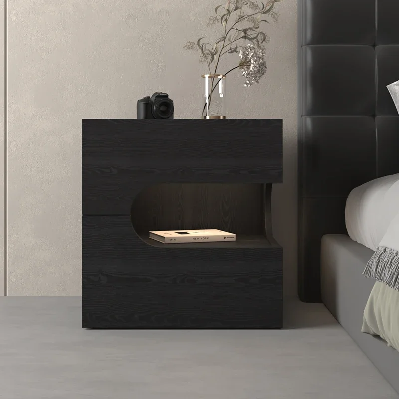 Saving Vintage Nightstand Aesthetic Comfortable Storage Elegant Night Tables Modern Nordic Meble Do Pokoju Bedroom Furniture